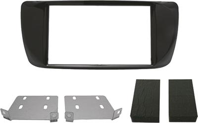 Kit montaggio 2 DIN ALFA ROMEO Giulietta 2010->2013 NERO