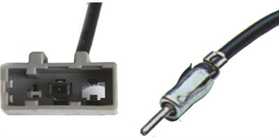 Connettore Adattatore antenna NISSAN dal 2007---> DIN