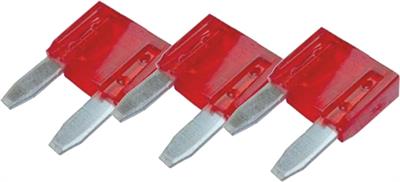 Fusibile a Lama MINI da 10 Ampere Conf.20 pz
