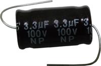 Condensatore 3,3uF-100 V elettrolitico n/pol conf.10 pz