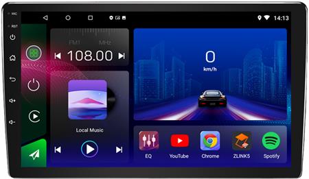 Autoradio 2 DIN 9 pollici Android Quad Core 2+32 GB Carplay