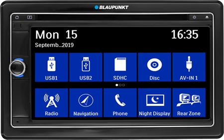 Centro Multimedia 2 DIN 6,8 Bluetooth USB Navigation Ready