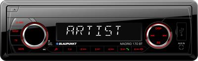Autoradio mechless 1 din con Bluetooth ed RDS presa AUX-in USB