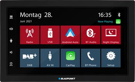 Centro Multimedia 2 DIN 7 Bluetooth USB Android CarPlay