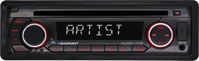 Autoradio lettore CD 1 din con Bluetooth ed RDS presa AUX-in USB