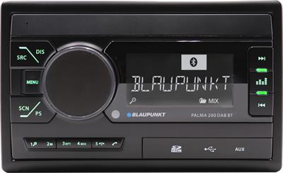 Autoradio mechless 2 din con Bluetooth ed RDS presa AUX-in USB