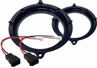 KIT Supporti altoparlanti 165mm Ant+Conn.AP AUDI A4 fino al 2000