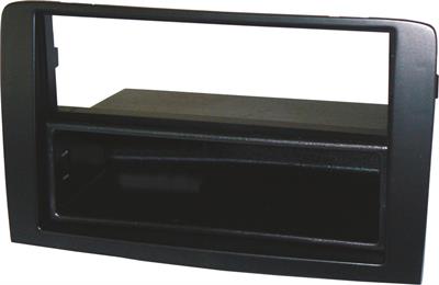 Masch. autoradio 1 ISO con Cassetto FIAT Idea 2005-> Nera