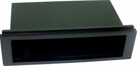 Cassetto portaoggetti vano DIN con travertino appoggio