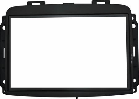 Mascherina autoradio 2 ISO NO Cornice FIAT 500 L dal 2017->