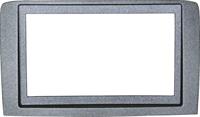 Masch. autoradio 2 ISO Cornice Euro LANCIA Musa 2009-> Silver