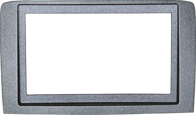 Masch. autoradio 2 ISO Cornice Euro LANCIA Musa 2009-> Silver
