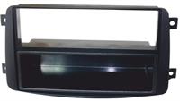 Mascherina autoradio 1 DIN con Cassetto MERCEDES classe C ->'04