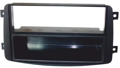 Mascherina autoradio 1 DIN con Cassetto MERCEDES classe C ->'04