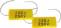 Condensatore 3,3uF-250 V poliestere conf.20 pz