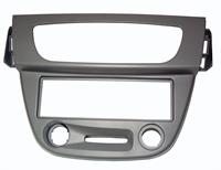 Mascherina autoradio 1 DIN RENAULT Megane III 2009-> GRIGIO