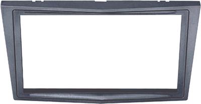 Mascherina autoradio 2 DIN OPEL Agila dal 2005--> GRIGIO METAL