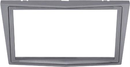 Mascherina autoradio 2 DIN OPEL Corsa dal 2006--> SILVER LUCIDO