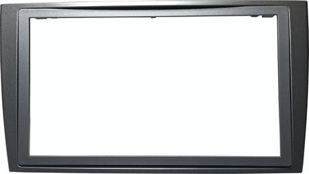 Mascherina autoradio 2 DIN PEUGEOT 308 GRIGIO