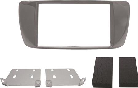 Kit montaggio 2 DIN ALFA ROMEO Giulietta 2010->2013 SILVER LUCID