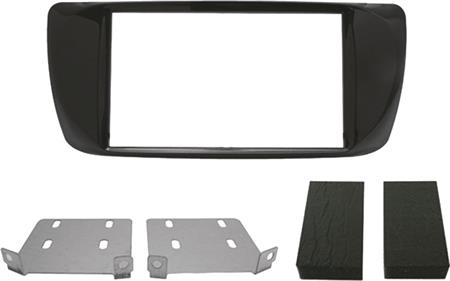 Kit montaggio 2 DIN ALFA ROMEO Giulietta 2010->2013 NERO LUCIDO