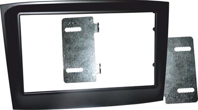 Kit montaggio 2 DIN FIAT Doblò dal 2015-> Nero Opaco