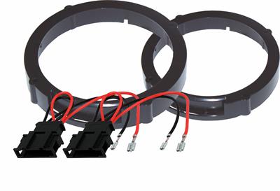 KIT Supporti altoparlanti 165mm Ant/Pos+Conn.AP SEAT Ibiza 2002>