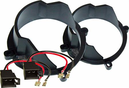 KIT Supporti altoparlanti 165mm Ant+Conn.AP VOLVO V40 S40 1996->