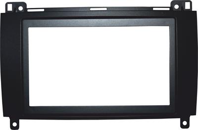 Masch. autoradio 2 ISO Cornice Euro MERCEDES Classe A-B 05->12