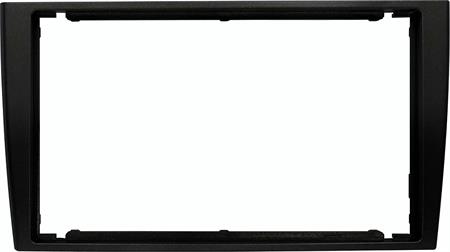 Mascherina autoradio 2 DIN NO Cornice PEUGEOT 308 NERO