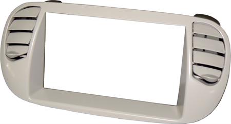 Masch. autoradio 2 DIN FIAT 500 '08->'15 Ric. BEIGE