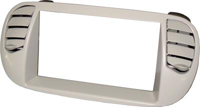 Masch. autoradio 2 DIN FIAT 500 '08->'15 Ric. BEIGE