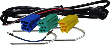 Kit cavo AUX-IN UNIVERSALE con connettori BOSH femmina/pannello