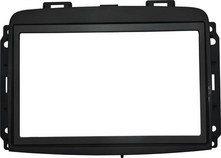Masch. autoradio 2 ISO Cornice Euro FIAT 500 L dal 2017->