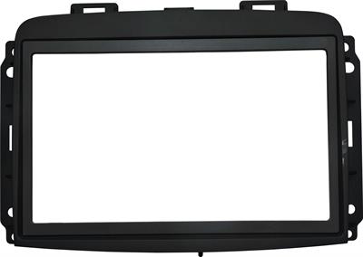 Masch. autoradio 2 ISO Cornice Euro FIAT 500 L dal 2017->
