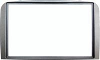 Mascherina autoradio 2 ISO NO Cornice ALFA ROMEO 147 Silver