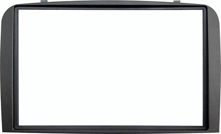 Mascherina autoradio 2 ISO NO Cornice ALFA ROMEO 147 Antracite