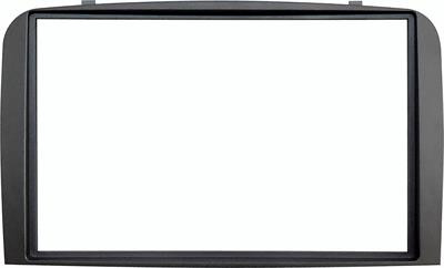 Mascherina autoradio 2 ISO NO Cornice ALFA ROMEO 147 Antracite