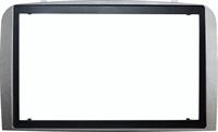 Masch. autoradio 2 ISO Cornice Cina ALFA ROMEO 147 Silver
