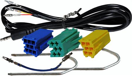 Kit cavo AUX-IN UNIVERSALE con connettori BOSH Jack maschio
