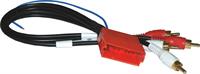Cavo USCITA segnale universale MINI-ISO-RCA 4 canali
