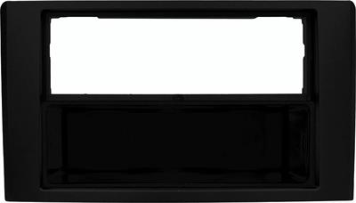 Mascherina autoradio 1 DIN IVECO Daily 2007->2009 NERO