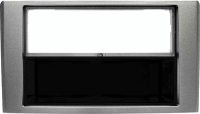 Mascherina autoradio 1 DIN IVECO Daily 2009->2012 SILVER