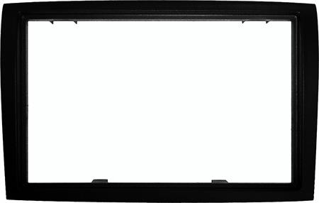 Mascherina autoradio 2 ISO NO Cornice FIAT Ducato dal 2006 Nera