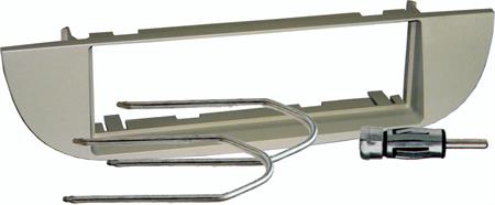 KIT Masch. autoradio 1 DIN+acc FIAT 500 dal 2007 AVORIO