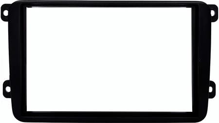Mascherina autoradio 2 ISO NO Cornice VOLKSWAGEN Golf 6
