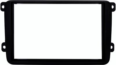 Mascherina autoradio 2 ISO NO Cornice VOLKSWAGEN Golf 6