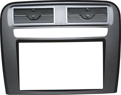 Mascherina autoradio 2 DIN FIAT Grande Punto ANTRACITE