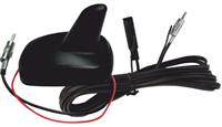 Antenna AM-FM Modello PINNA SQUALO amplificata c/cavo