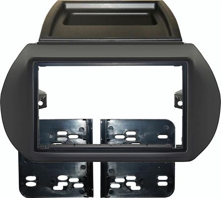 Kit montaggio radio 2 DIN CHINA FIAT Fiorino-Qubo da'09-> Grigio